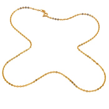 9ct Gold 2.5g 18 inch Trace Chain
